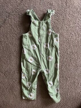 18 month daisy overalls